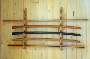 Armes d'aïkido - bokken, suburito et jo